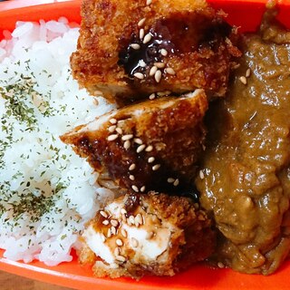 ササミフライのせカレーライス弁当